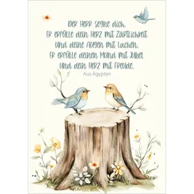 Produktbild des Artikels Postkarten: Der Herr segne dich, 4 Stück (Schreibwaren)