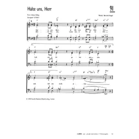 Produktbild des Artikels Halte uns, Herr (Noten - Download)
