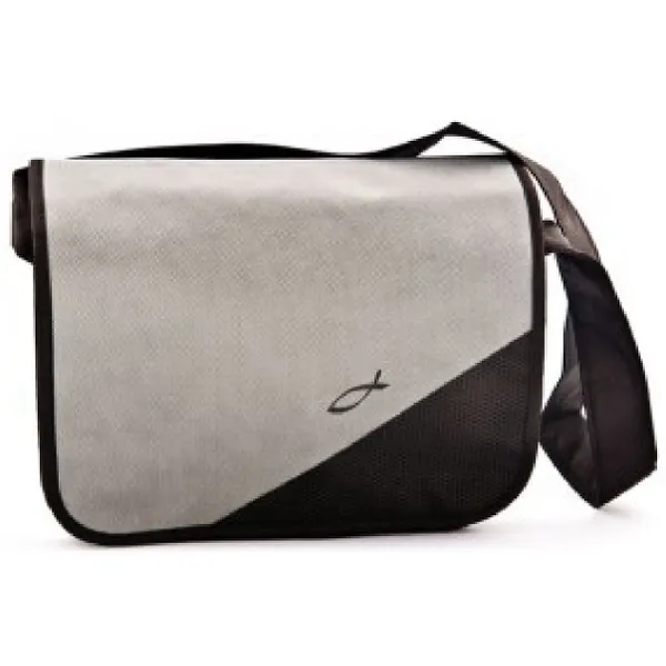 Produktbild des Artikels Umhängetasche "Fisch" - grau/schwarz ()