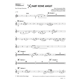 Produktbild des Artikels Habt keine Angst (1. Trompete in C) (Noten - Download)