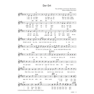 Produktbild des Artikels Der Ort (Noten - Download)
