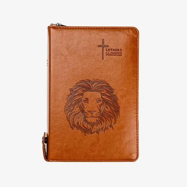 Produktbild des Artikels Luther21 - F.C.Thompson - Taschenausgabe Löwenbraun (Bibel - Kunstleder)