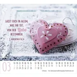 Stimmungsbild zu Worte von Herzen 2026 - Minikalender