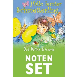 Produktbild des Artikels Hallo bunter Schmetterling (Noten-Set) (Noten - Download)