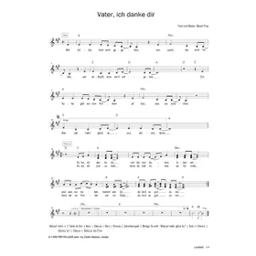 Produktbild des Artikels Vater, ich danke dir (Noten - Download)