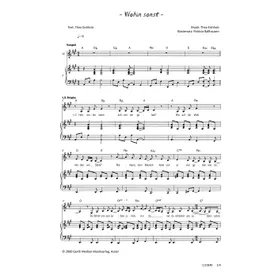 Produktbild des Artikels Wohin sonst (Noten - Download)