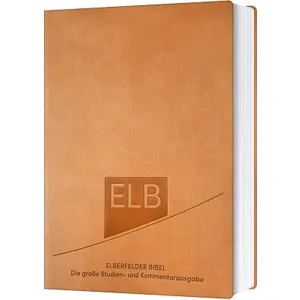 Produktbild des Artikels Elberfelder Bibel. Die große Studien- und Kommentarausgabe (Bibel - Kunstleder)