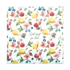 Produktbild des Artikels Servietten "Gott sorgt für dich" ()