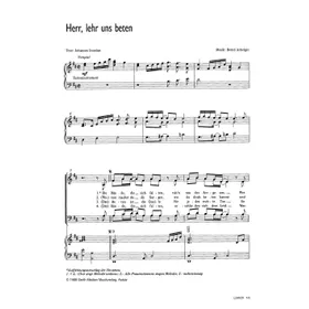 Produktbild des Artikels Herr, lehr uns beten (Noten - Download)