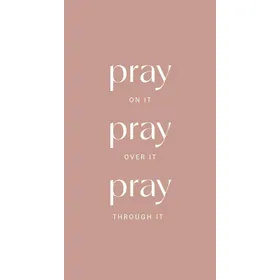 Produktbild des Artikels Metallschild: Pray on it ()