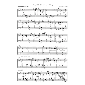 Produktbild des Artikels Segen für deinen neuen Weg (Noten - Download)