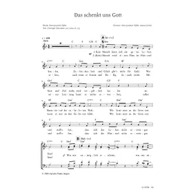 Produktbild des Artikels Das schenkt uns Gott (Noten - Download)