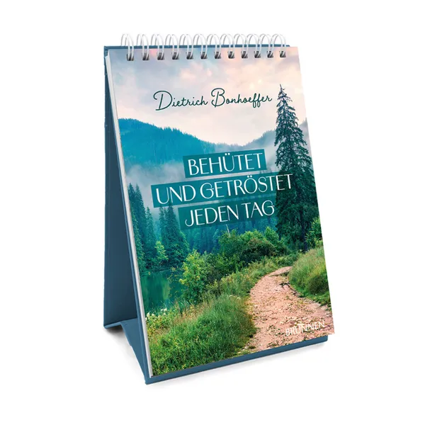 Produktbild des Artikels Behütet und getröstet jeden Tag - Aufstellbuch (Buch - Spiralbindung)
