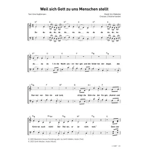 Produktbild des Artikels Weil sich Gott zu uns Menschen stellt (Noten - Download)