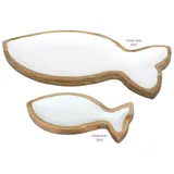 Stimmungsbild zu Dekoschale "Fisch" - Mangoholz klein