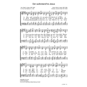 Produktbild des Artikels Der auferstandne Jesus (Noten - Download)