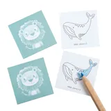 Stimmungsbild zu Mal- und Memo-Set "Löwe"