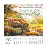 Stimmungsbild zu Lieblingsworte umgeben dich 2026 - Aufkleber-Kalender