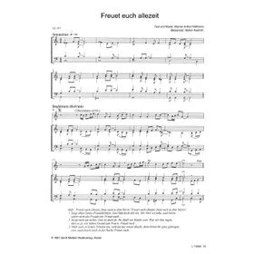 Produktbild des Artikels Freuet euch allezeit (Noten - Download)