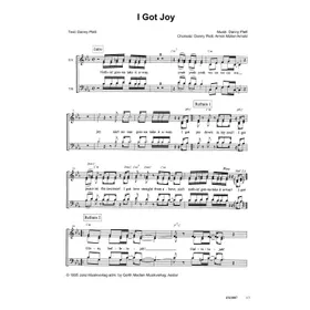 Produktbild des Artikels I Got Joy (Noten - Download)