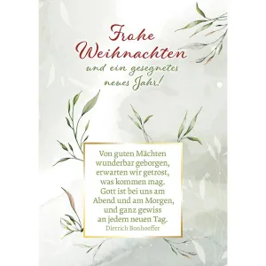 Produktbild des Artikels Postkarten: Frohe Weihnachten, 4 Stück (Schreibwaren)