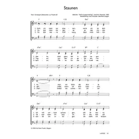 Produktbild des Artikels Staunen (Noten - Download)