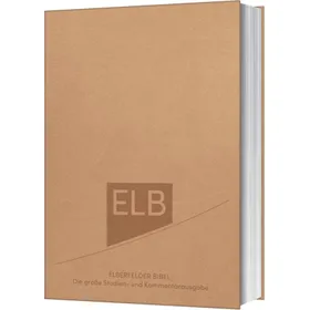 Produktbild des Artikels Elberfelder Bibel. Die große Studien- und Kommentarausgabe (Bibel - Kunstleder)