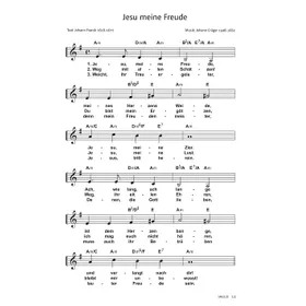 Produktbild des Artikels Jesu meine Freude (Noten - Download)