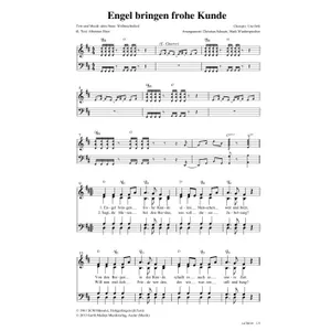 Produktbild des Artikels Engel bringen frohe Kunde (Noten - Download)