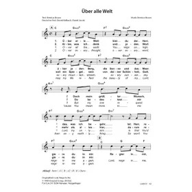 Produktbild des Artikels Über alle Welt (Noten - Download)