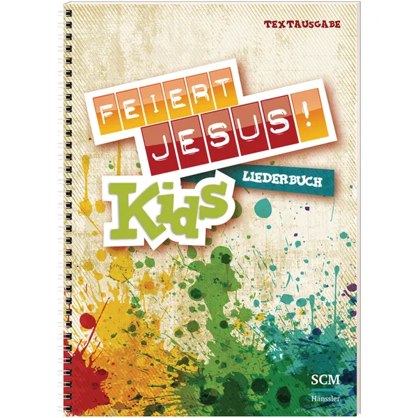 Produktbild des Artikels Feiert Jesus! Kids - Liederbuch (Textausgabe) (Liederbuch - Spiralbindung)