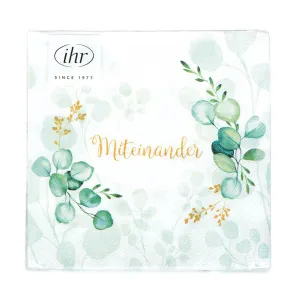 Produktbild des Artikels Servietten "Eukalyptus/Miteinander" ()