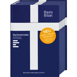 Produktbild des Artikels BasisBibel. Die Komfortable. Leinenedition. blau (Bibel - Leinen)