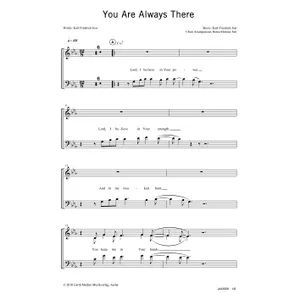 Produktbild des Artikels You Are Always There (Noten - Download)