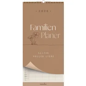 Produktbild des Artikels Alltag voller Liebe 2026 - Familienplaner (Kalender - Spiralbindung)
