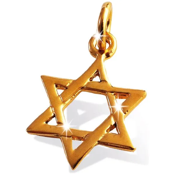 Produktbild des Artikels Anhänger Davidstern - 17mm ()