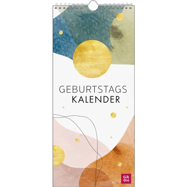 Produktbild des Artikels Geburtstagskalender Pattern - immerwährend (Kalender - Spiralbindung)