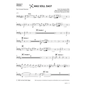 Produktbild des Artikels Was soll das? (3. Posaune) (Noten - Download)