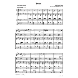 Produktbild des Artikels Beten (Noten - Download)