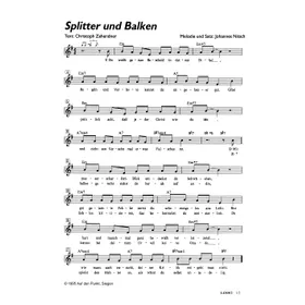 Produktbild des Artikels Splitter und Balken (Noten - Download)