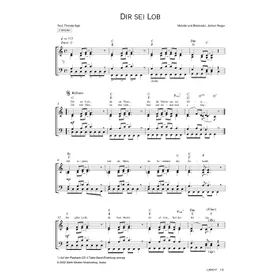 Produktbild des Artikels Dir sei Lob (Noten - Download)