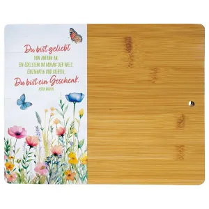 Produktbild des Artikels Bambus-Brettchen "Du bist ein Geschenk" ()