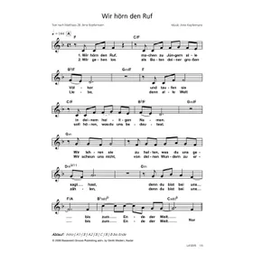Produktbild des Artikels Wir hörn den Ruf (Noten - Download)