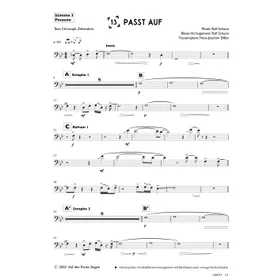 Produktbild des Artikels Passt auf (3. Posaune) (Noten - Download)
