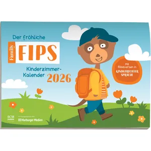 Produktbild des Artikels Der fröhliche Family-Fips Kinderzimmer-Kalender 2026 (Kalender - Geheftet)