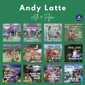 Produktbild des Artikels Andy Latte - alle 19 Folgen (MP3-Hörspiel - Download)