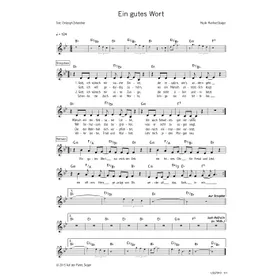 Produktbild des Artikels Ein gutes Wort (Noten - Download)