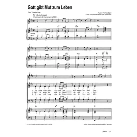 Produktbild des Artikels Gott gibt Mut zum Leben (Noten - Download)