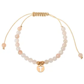 Produktbild des Artikels Armband Steine "Kreuz-Anhänger" ()