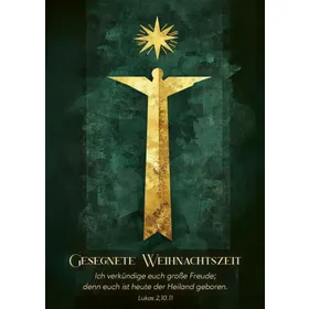 Produktbild des Artikels Postkarten "Gesegnete Weihnachtszeit" 12 Stück (Schreibwaren)